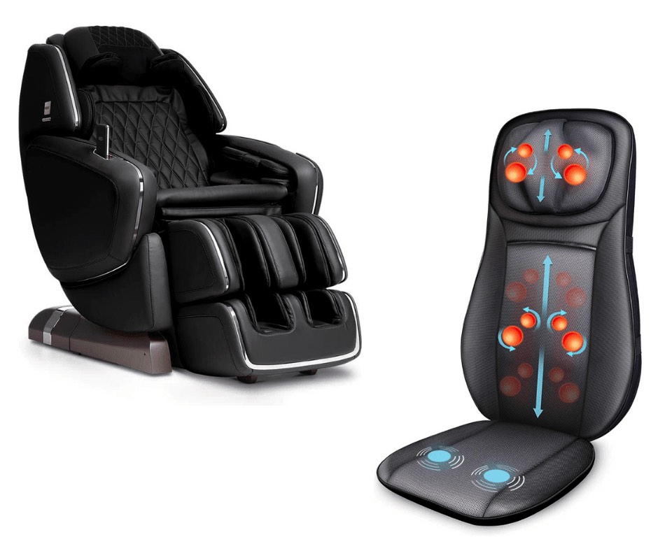Quelle est la différence entre un siège massant et un fauteuil massant ? 2